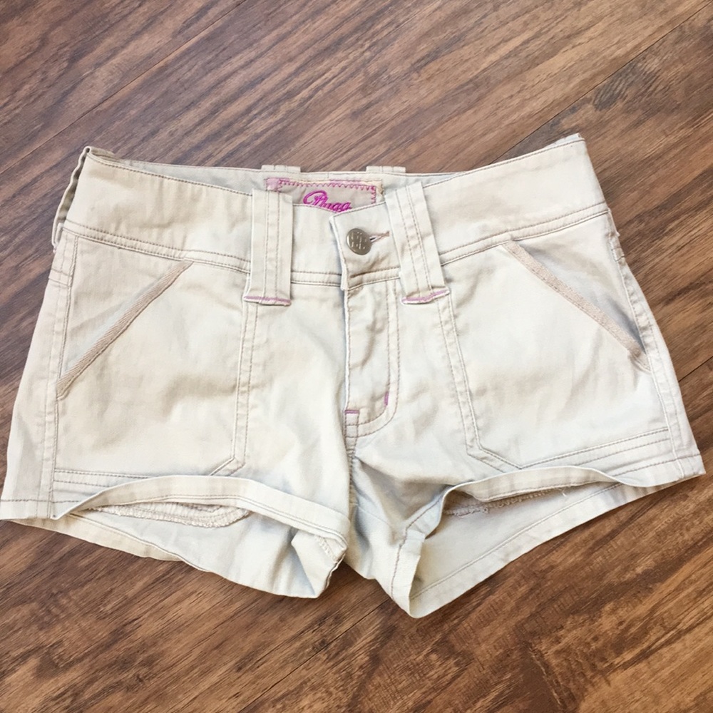 Plugg Khaki Shorts